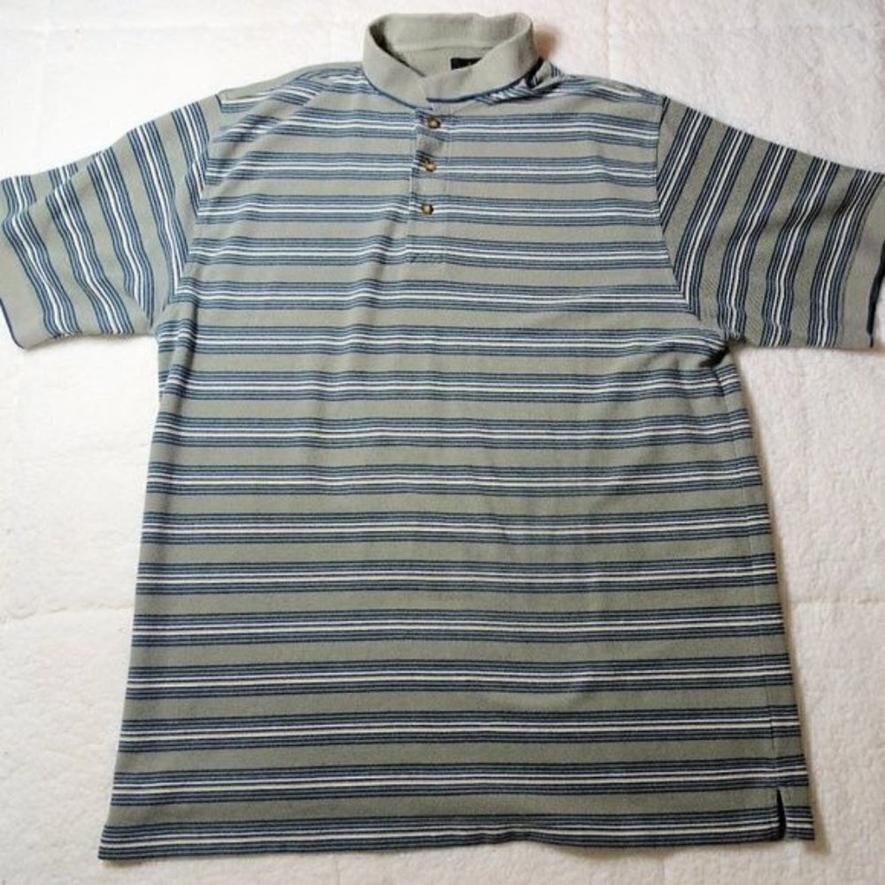 Greg Norman PlayDry Golf Multi-Color Polo Shirt Size XXL